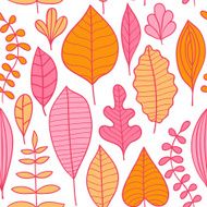 Seamless pattern with leafs N30