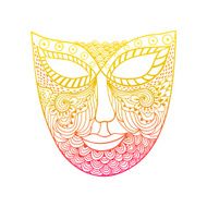 carnival mask stylization