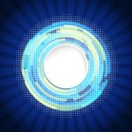 Abstract digital background with a round space for your text N2