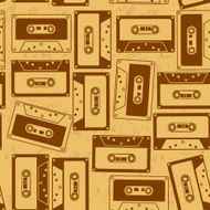 Seamless pattern of cassettes