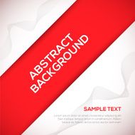 Red 3D background