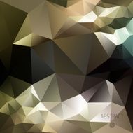 Dark Mosaic triangle background N22