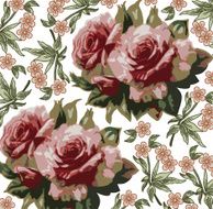 Flowers Vector Beautiful background with a flower ornament N22