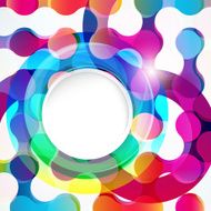 Abstract chain background for design
