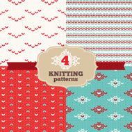Set of knitting patterns N3