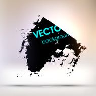 Abstract Ink Blot for Grunge Backgound N216