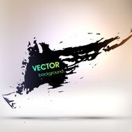 Abstract Ink Blot for Grunge Backgound N224
