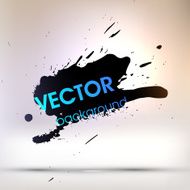 Abstract Ink Blot for Grunge Backgound N228