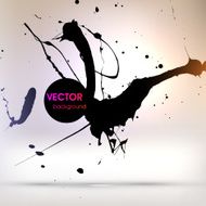 Abstract Ink Blot for Grunge Backgound N242