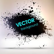 Abstract Ink Blot for Grunge Backgound N254
