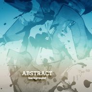 Abstract Ink Blot for Grunge Backgound N262