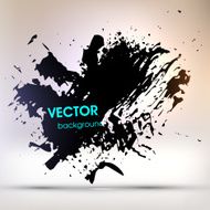 Abstract Ink Blot for Grunge Backgound N263