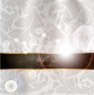 Floral Retro Background for Vintage Design N573