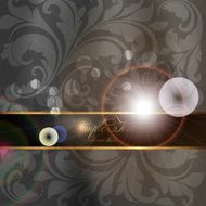 Floral Retro Background for Vintage Design N577