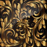 Floral Retro Background for Vintage Design N581
