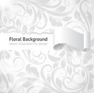 Floral Retro Background for Vintage Design N592