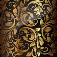 Floral Retro Background for Vintage Design N593