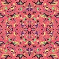 Decorative floral pattern N15