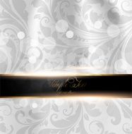 Floral Retro Background for Vintage Design N620
