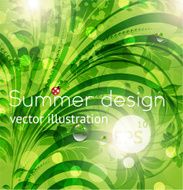 Floral Retro Background for Vintage Design N629