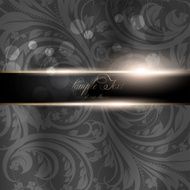 Floral Retro Background for Vintage Design N644