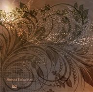 Floral Retro Background for Vintage Design N651