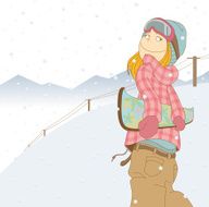 SnowBoarder Woman02