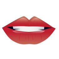 Smiling lips N2
