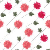 Abstract hand drawn watercolor pattern