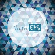 Geometric mosaic pattern from blue triangle N3