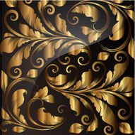 Floral Retro Background for Vintage Design N671