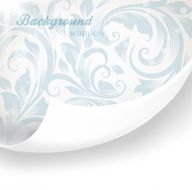Floral Retro Background for Vintage Design N675