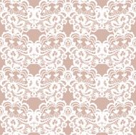 Lace vector fabric seamless pattern N33
