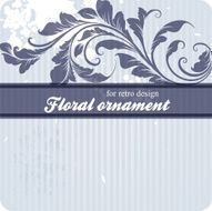 Floral Retro Background for Vintage Design N690
