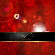 Floral Retro Background for Vintage Design N706