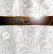 Floral Retro Background for Vintage Design N707