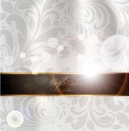 Floral Retro Background for Vintage Design N718