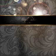 Floral Retro Background for Vintage Design N720