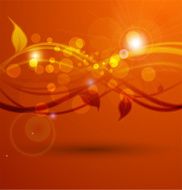 Floral Retro Background for Vintage Design N730