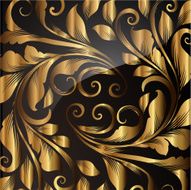 Floral Retro Background for Vintage Design N733