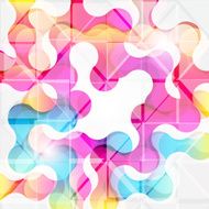 Abstract geometric background for design N6