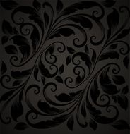 Floral Retro Background for Vintage Design N759