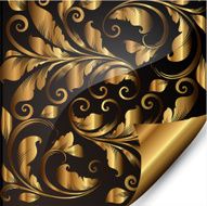 Floral Retro Background for Vintage Design N763