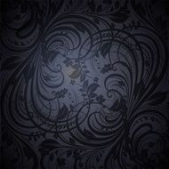 Floral Retro Background for Vintage Design N783