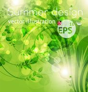 Floral Retro Background for Vintage Design N793