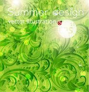 Floral Retro Background for Vintage Design N799