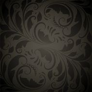 Floral Retro Background for Vintage Design N814
