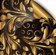 Floral Retro Background for Vintage Design N820