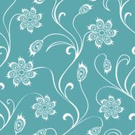 Fairy floral seamless pattern N2
