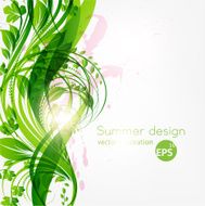 Floral Retro Background for Vintage Design N840